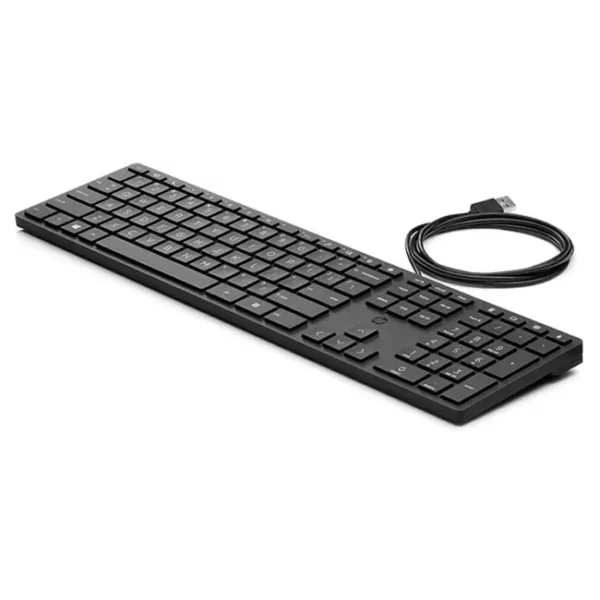 Teclado Com Fio HP 320K USB PT-PT Preto - 9SR37AA