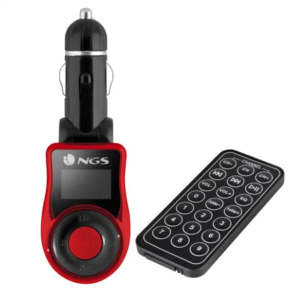 Transmissor FM NGS Preto Vermelho 436544946634