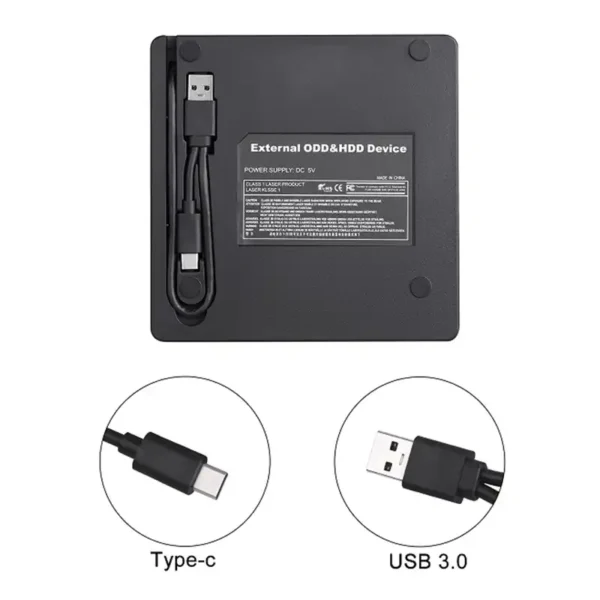 Unidade de CD/DVD-RW Externa Unidade de CD Externa Unidade de USB