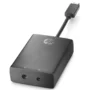 Adaptador de Som USB-C Para 3.5mm e 4.5mm HP Preto - N2Z65AA