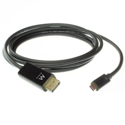 Cabo USB-C Para DisplayPort 4K@60hz Ewent 2M