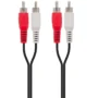Cabo de Audio Ewent 2x RCA(M) Para 2x RCA(M) 2M - EC1602