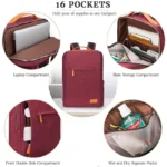 Mochila Para Computador KingsLong 15.6" Vermelha - LYS220730RD