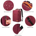 Mochila Para Computador KingsLong 15.6" Vermelha - LYS220730RD