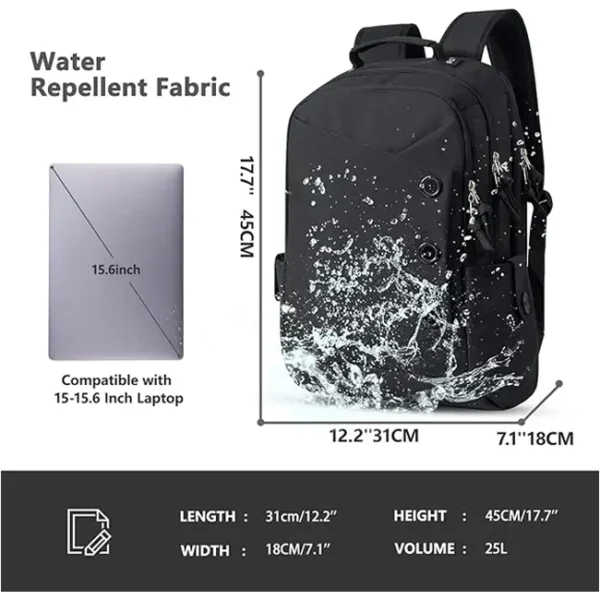 Mochila Para Computador KingsLong 15.6" Preta - KLB1131180BK