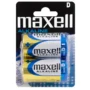 Pilhas D Alcalina Maxell LR20 2un - 4902580161170