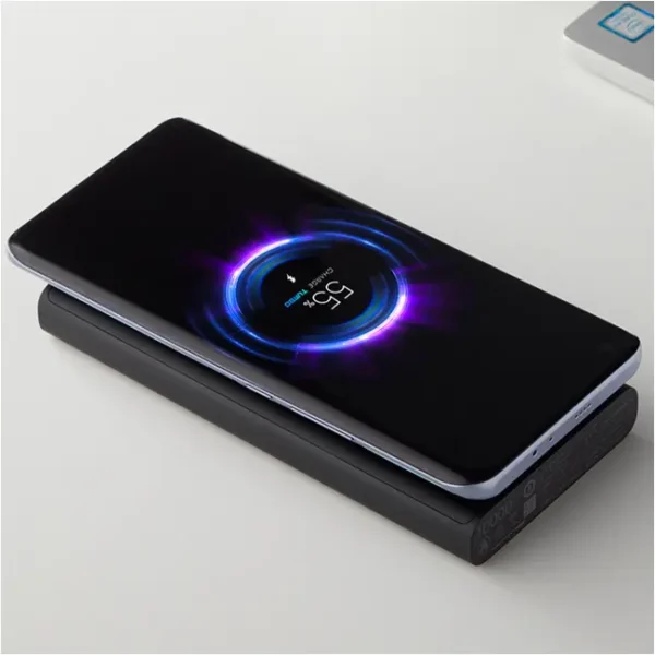 Powerbank Xiaomi Mi 10W 10000mAh Wireless Preto - BHR5460GL