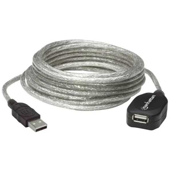 Cabo Extensor USB-A 2.0 Macho Para USB-A Fêmea Manhattan 5M - 519779
