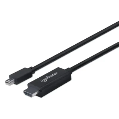 Cabo Mini DisplayPort Para HDMI 4K@60Hz Manhattan 1.8M Preto