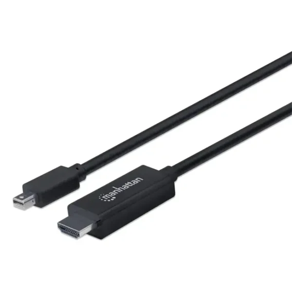 Cabo Mini DisplayPort Para HDMI 4K@60Hz Manhattan 1.8M Preto - 153287