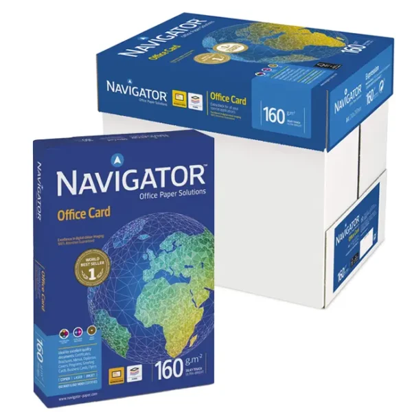 Resma de Papel A4 160GRS Navigator 250F - NA4_160GRS