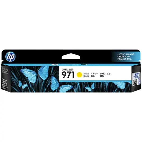 Tinteiro HP 971 Amarelo CN624AE 2500 Pag.