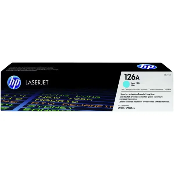 Toner HP 126A Ciano CE311A 1.000 Pag.