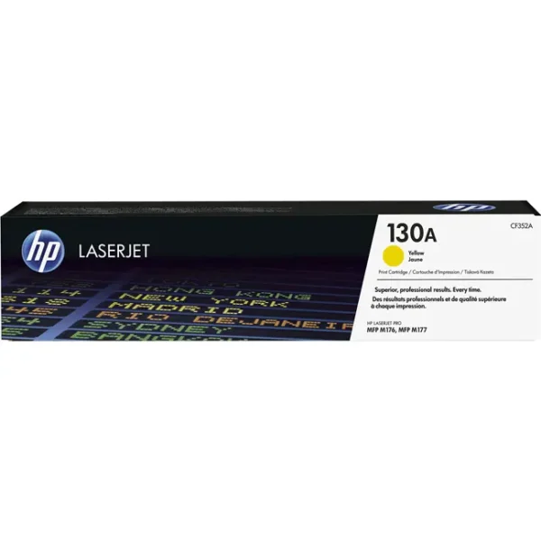 Toner HP 130A Amarelo CF352A 1.000 Pag.