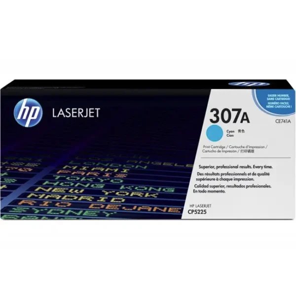 Toner HP 307A Ciano CE741A 7.300 Pag.