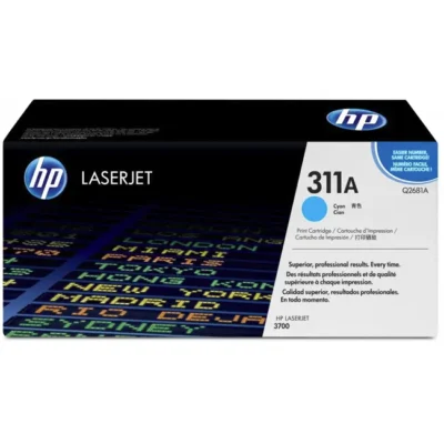 Toner HP 311A Ciano Q2681A 6.000 Pag.