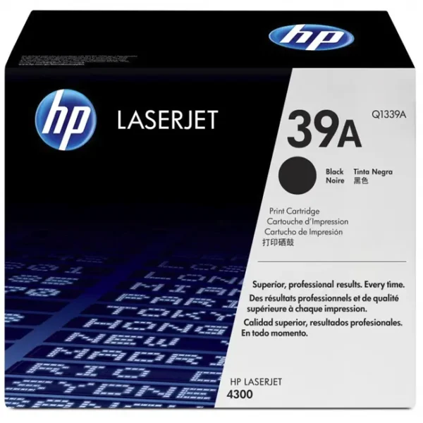 Toner HP 39A Preto Q1339A 18.000 Pag.