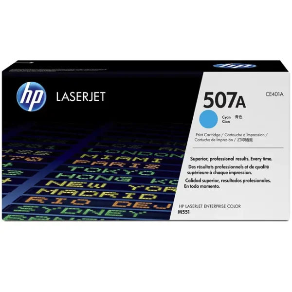 Toner HP 507A Ciano CE401A 6.000 Pag.