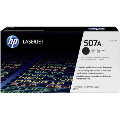 Toner HP 507A Preto CE400A 5.500 Pag.