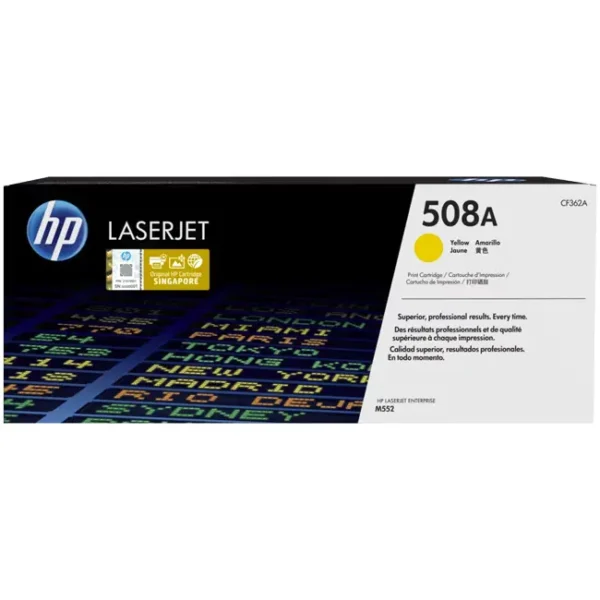 Toner HP 508A Amarelo CF362A 5.000 Pag.