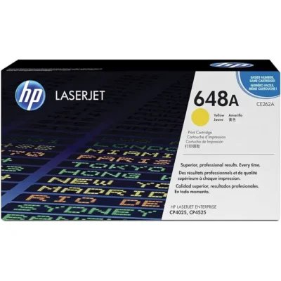 Toner HP 648A Amarelo CE262A 11.000 Pag.