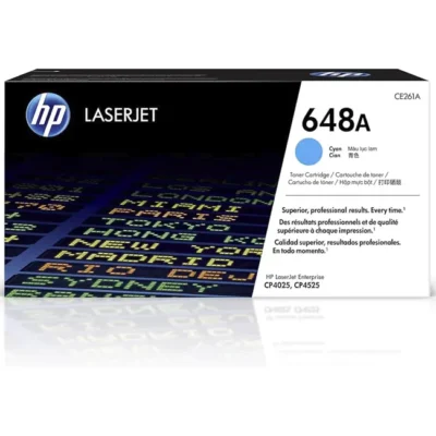 Toner HP 648A Ciano CE261A 11.000 Pag.