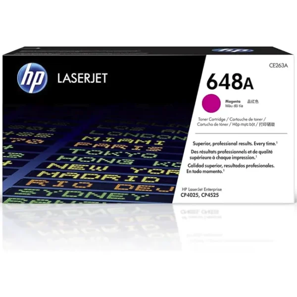 Toner HP 648A Magenta CE263A 11.000 Pag.