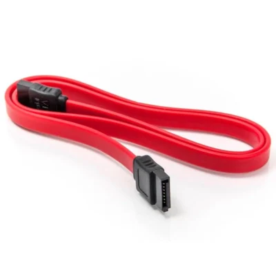 Cabo Sata III 6Gbps 50cm Fêmea/Fêmea Vermelho