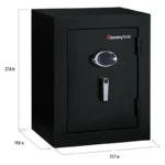 Cofre SentrySafe EF3428E Digital 71x55x48 Fogo/Agua