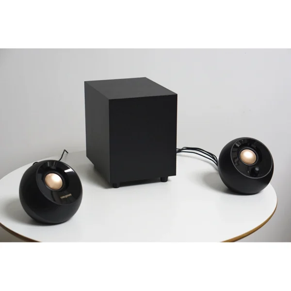 Colunas Creative Pebble Plus 2.1 USB Preta 51MF0480AA000
