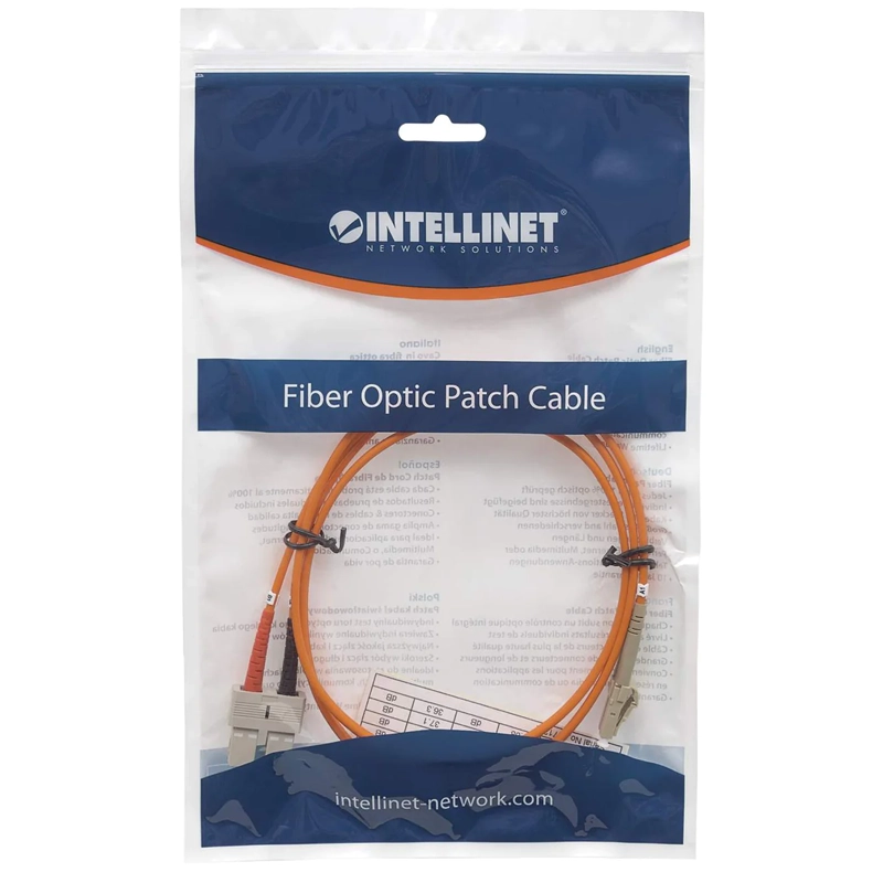Patch Cord Fibra Óptica LC/SC 2M Duplex Multimodo 62.5/125 OM1 5 Patch Cord Fibra Óptica LC/SC 2M Duplex Multimodo 62.5/125 OM1 471268