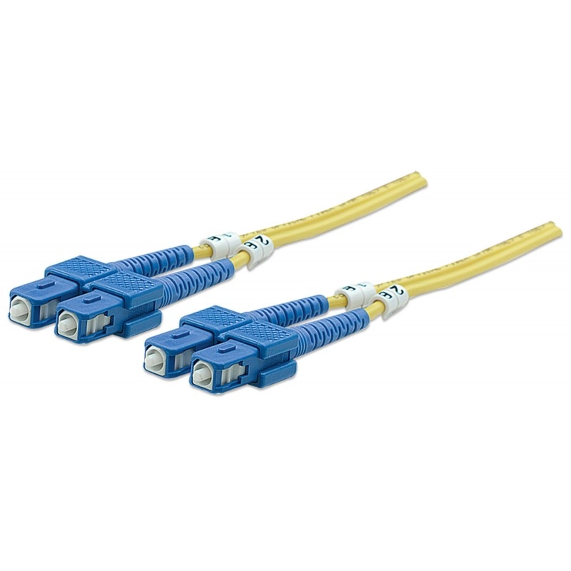 Patch Cord Fibra Óptica SC/SC 2M Duplex Single-Mode 9/125 OS2 1 Patch Cord Fibra Óptica SC/SC 2M Duplex Single-Mode 9/125 OS2 470612