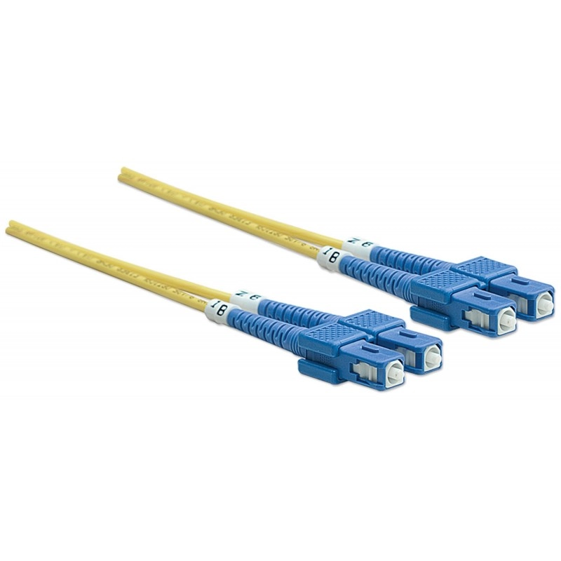 Patch Cord Fibra Óptica SC/SC 2M Duplex Single-Mode 9/125 OS2 2 Patch Cord Fibra Óptica SC/SC 2M Duplex Single-Mode 9/125 OS2 470612