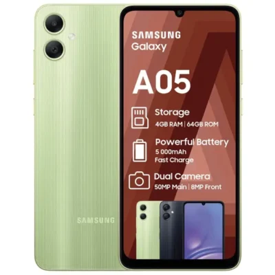 Smartphone Samsung Galaxy A05 6.7″ 4GB 64GB Dual Sim Verde