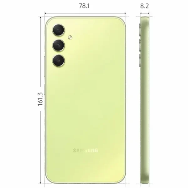 Smartphone Samsung Galaxy A34 6.6" 8GB 128GB 5G Verde SM-A346ELGCM