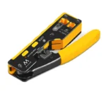 Alicate de Crimpagem Ewent EW9006 p/ RJ45/RJ11/RJ12 Preto/Amarelo