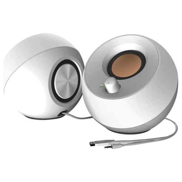 Colunas Creative Pebble 2.0 USB Branca 51MF1680AA001