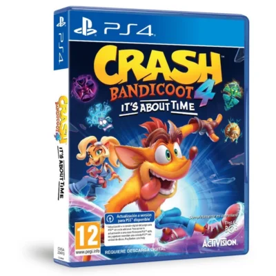 Jogo PS4/PS5 Crash Bandicoot 4: It’s About Time
