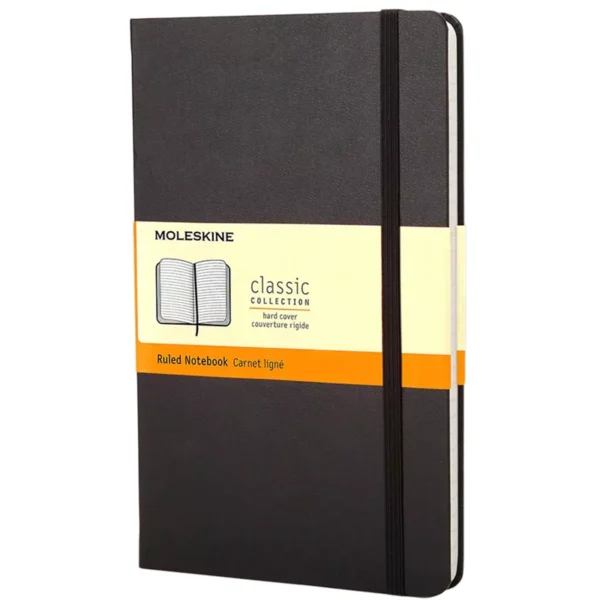 Bloco de Notas Moleskine Capa Dura Reunião A5 Pautado 80F 9788883704956