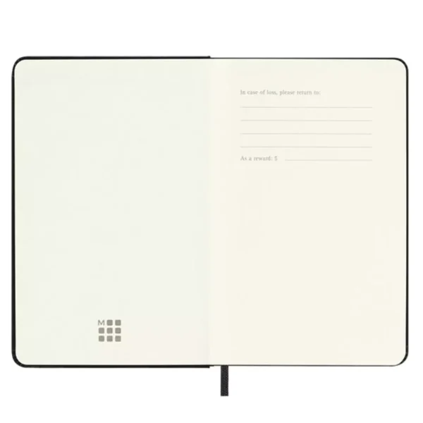 Bloco de Notas Moleskine Capa Dura Reunião A5 Pautado 80F 9788883704956