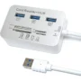 HUB USB-A 3.0 Leitor de Cartão de Memória