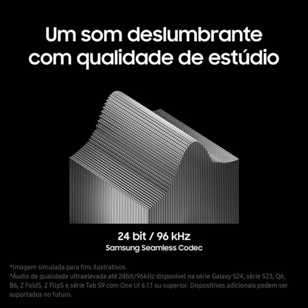 Auriculares Samsung Galaxy Buds 3 Pro Bluetooth Grafite SM-R630NZAAEUB