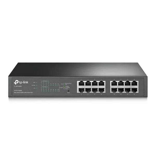 Switch TP-Link TL-SG1016PE 16 Portas Gigabit Smart Managed PoE+ TL-SG1016PE
