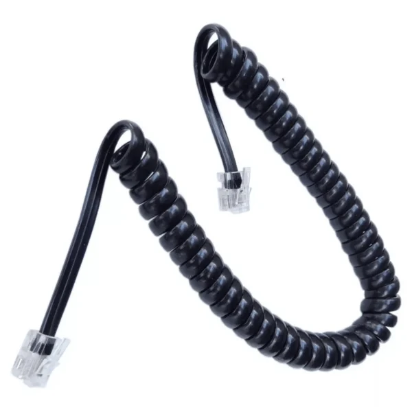 Cabo Espiral RJ11 Para Telefone Fixo cabo rj11 2m
