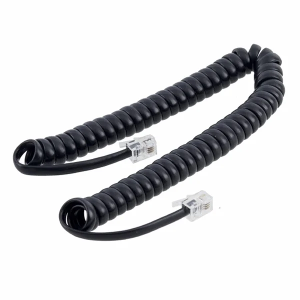 Cabo Espiral RJ11 Para Telefone Fixo cabo rj11 2m