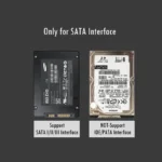 Caixa Externa 2.5" Ewent EW7044 USB 3.2 Gen 1 (USB 3.0) SATA HDD/SSD Preta