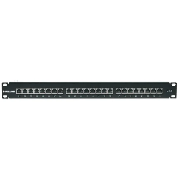 Patch Panel Intellinet 24 Portas CAT6 FTP 1U 90º (720038)