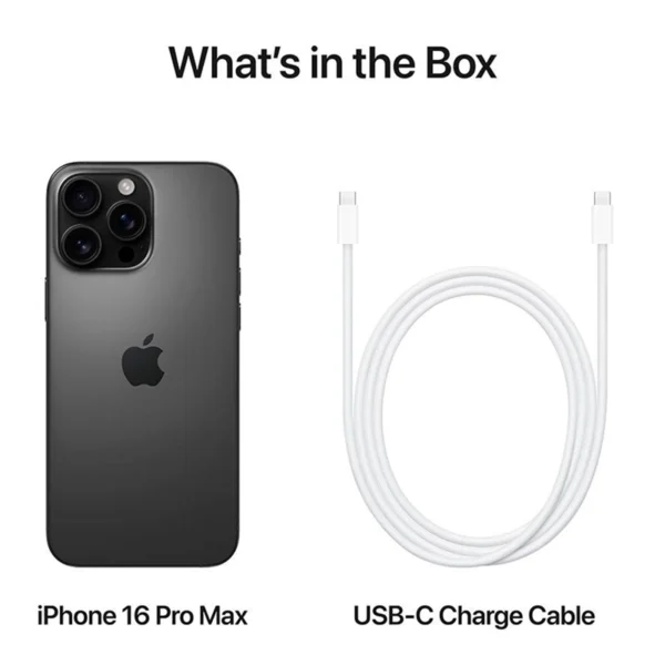 Smartphone Apple iPhone 16 Pro Max 6.9" 256GB Titânio Preto MYWV3QL/A Smartphone Apple iPhone 16 Pro 6.3" 256GB Titânio Preto MYNH3QL/A