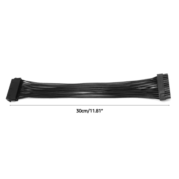 Cabo ATX de 24 Pinos Macho/Fêmea Extensível 30cm 18AWG