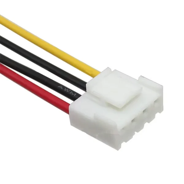 Cabo ITX FDD 4 Pino Fêmea Para SATA Fêmea 15 Pino 18AWG 15cm